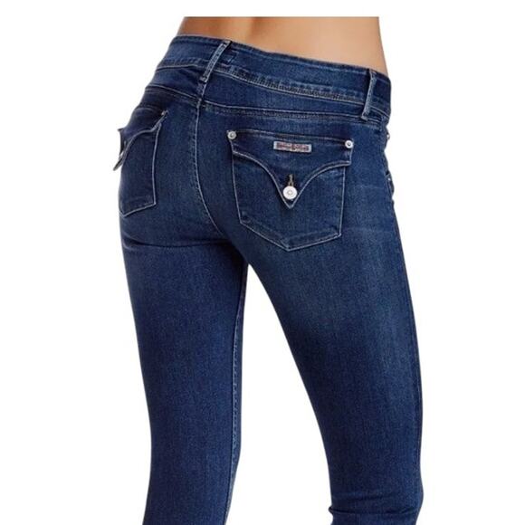 HUDSON Crop Colin Skinny Women 28 Blue MidRise Stylish City Chic Feminine Travel - Picture 3 of 12